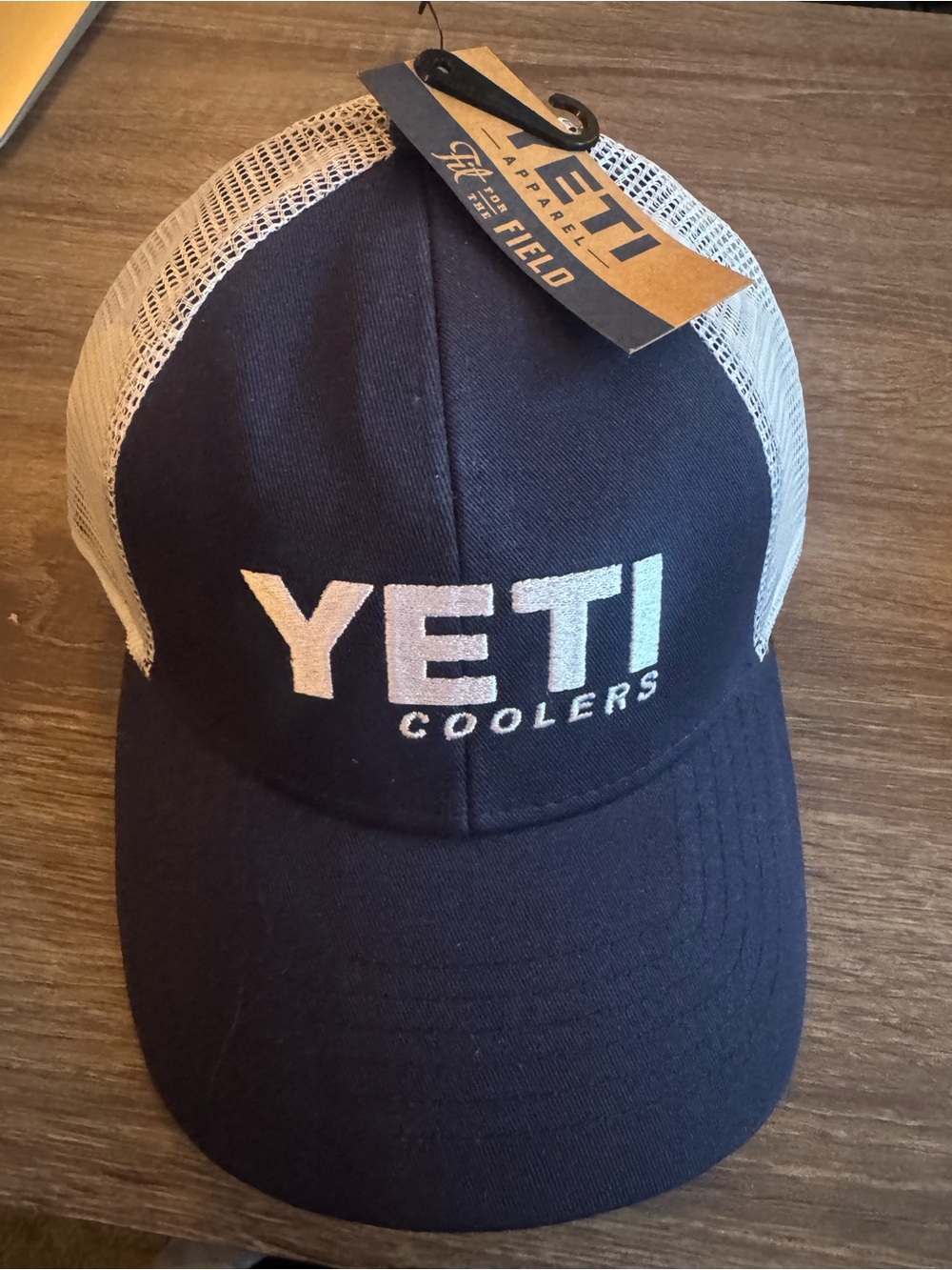 Limited Edition Yeti / Coors Collaboration. Navy Front White Mesh Trucker Hat